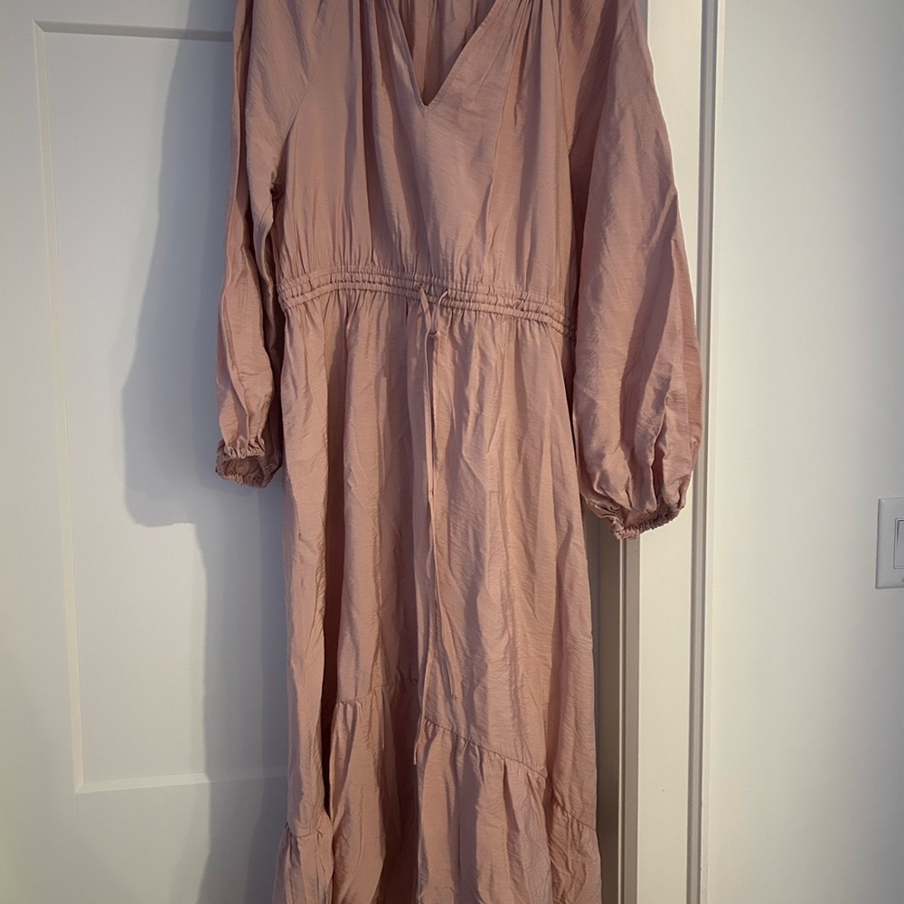 Elegant Pink Long-Sleeve Dress from Target